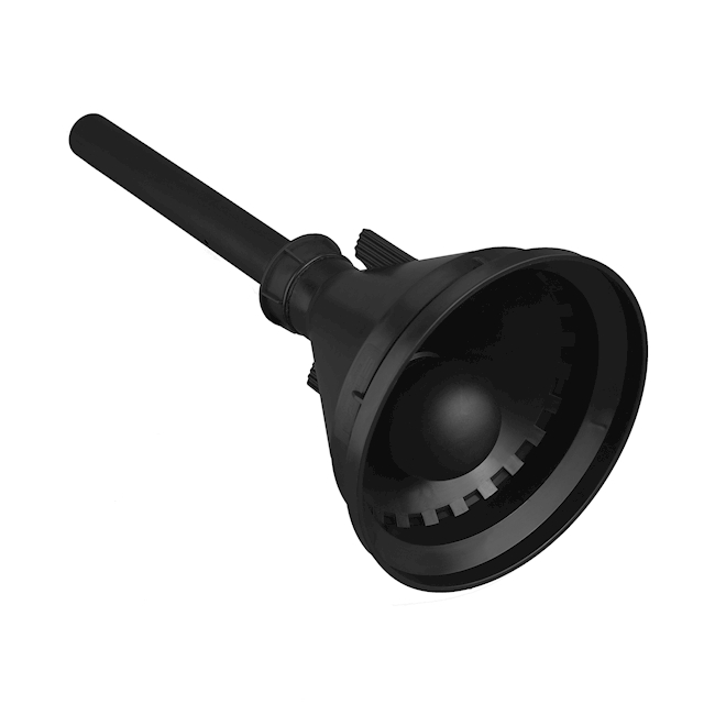 EC Disposal funnel with safety ball valve